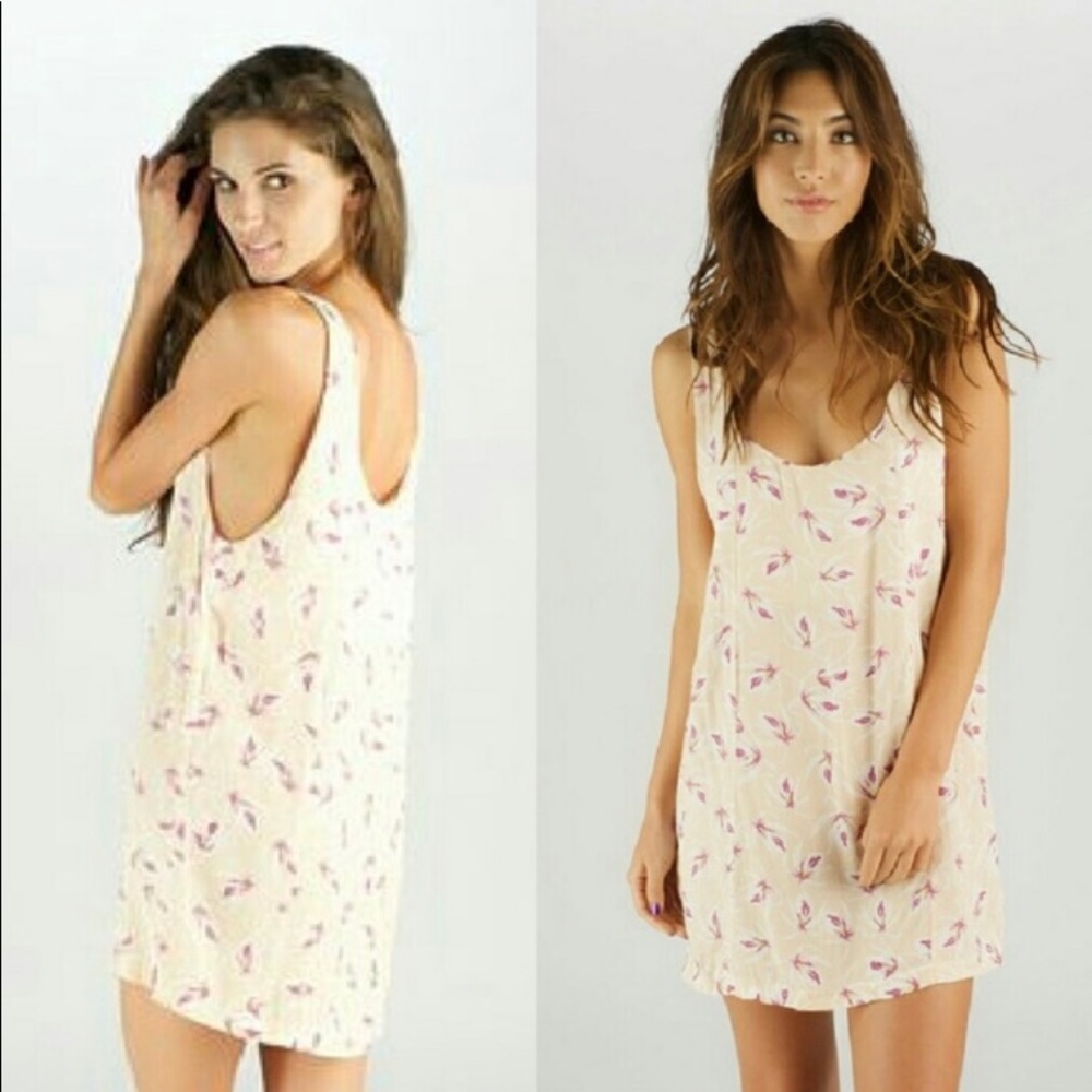 SOLD Acacia Island Orchid Dress
